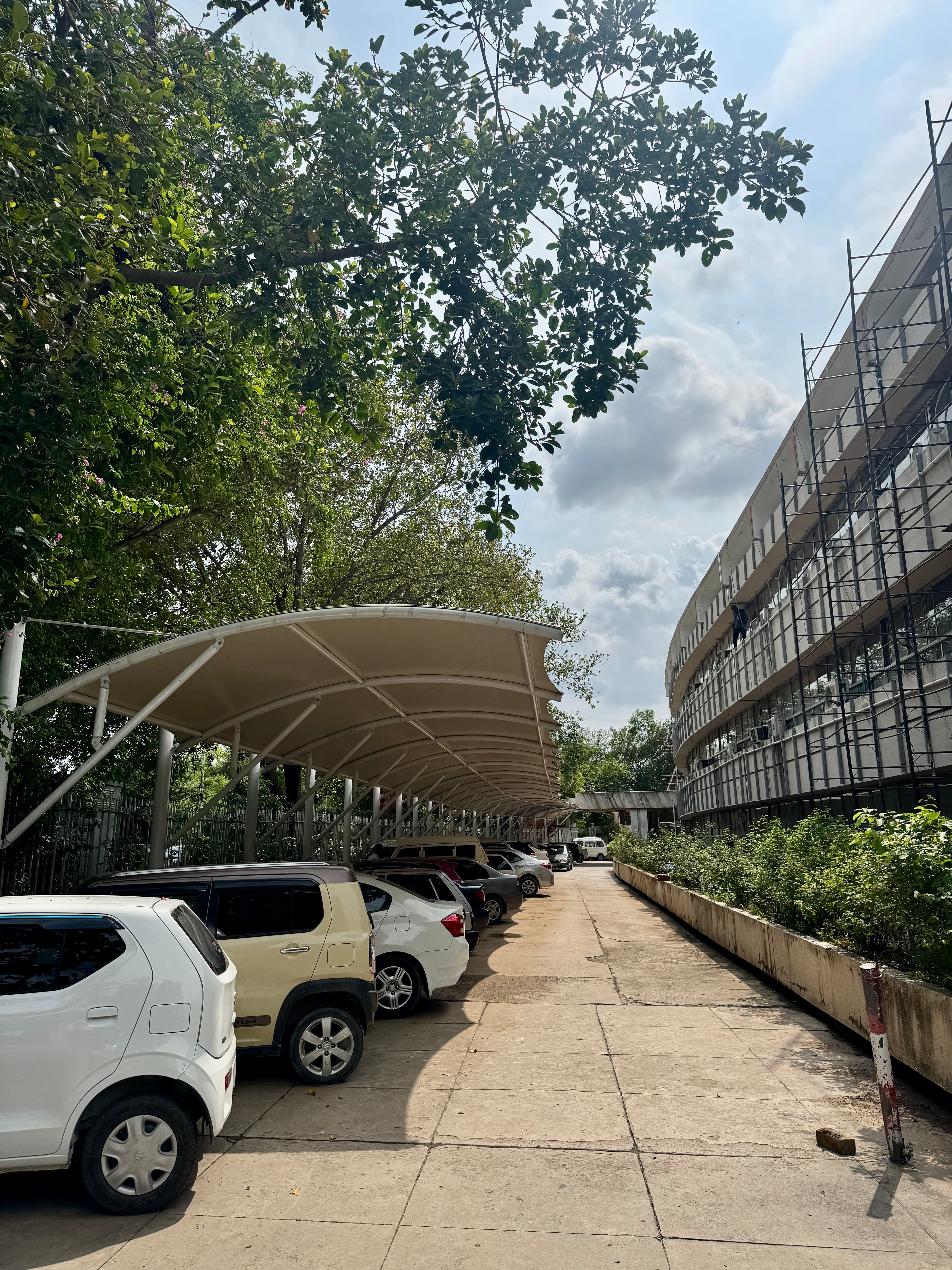 BENEVOLENT CAR PARKING SHED